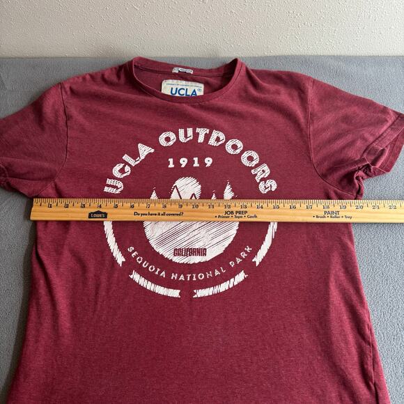 Vtg? UCLA Authentic Los Angeles Collegiate Wear Tee L Red Sequoia National Park - Picture 4 of 8
